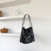 Sacs de soirée Mode En Cuir Verni Femmes Sacs À Bandoulière Vintage Femme Casual Fourre-Tout Sacs À Main Grande Capacité Dames Sac À Provisions 230224