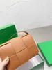 Brick Candy Cassette Сумка на плечо Дизайнерская роскошная сумка Косая сумка через плечо Venetas Женская кассета Новая маленькая квадратная сумка с цветом