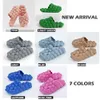 Slippers unissex Summer Slides for Women Outdoor Close Toe Bubble Massage Litchi Sandals Brand Designer de moda Men cogitos Y2302