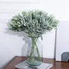 Декоративные цветы 3pcs 51 см. Свадебный искусственный лист оливковой