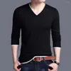 Men's Sweaters Fashion Pullover Sweater Ribbed Cuffs Cold Resistant Soft Autumn Winter Solid Color Slim Blouse Jumper