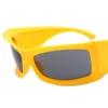 NEUE Sonnenbrille Unisex Persönlichkeit Radfahren Sonnenbrille Anti-UV-Brille Einfachheit Brillen Übergroßen Rahmen Brillen Ornamental