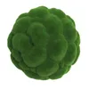 Dekoratif Çiçek Çelenkleri 12/15cm Yapay Moss Ball Akvaryumu Canlı Bitki Balık Tank Karides Nano Süsleme Evi