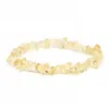 Link Chain 12pc Natural Gem Stone Bracelet Irregular Crystal Stretch Chip Beads Nuggets Bracelets Bangles Quartz Wristband for Women G230222