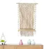 Tapisserier Macrame Plant Hanger Shelf Hangers For Hanging Plants Boho Handgjorda rep Flower Pot Basket Holder Wall Decor inomhus