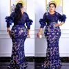 Ethnische Kleidung MD Afrikanische Frauen Plus Size Abendkleider Hochzeit Party Lange Luxus Pailletten Kleid Bodycon Meerjungfrau Kleid Ankara Damen Kleidung 230223