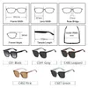 Sunglasses Ralferty Korea Women's Sunglasses Polarized Men High Quality UV400 Protection Square Sun Glasses Male Ladies Driver's Sunshades G230223