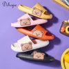 Slippers Fashion Bear For Men Soft Sandals Women Beach Casual Shoes Light Eva Slides Cloud Flip-Flops 2023 Summer Men's Y2302