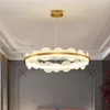 Pendant Lamps Nordic Postmodern Loft Living Room LED Chandelier Acrylic Cover Restaurant Bar Bedroom Office Creative Design Lighting