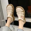 Sandaler Kvinnors gladiator 2023 Ny plattform Summer Fashion Women Chunky Heels Shoes Beach Sandal PU Bekväma Sandalias Mujer Y2302