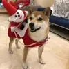 Vêtements de chien de Noël Halloween Vêtements de chat Équipement d'équitation pour animaux de compagnie Robe Petit Moyen Manteau Leotard Fournitures de jeu de rôle