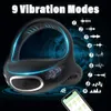 Cockrings Bluetooth Cock Ring for Men Vibrating Man Wireless App Remote Delay Ejaculation penis s Sex Toys Adult 18 230223