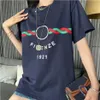 Женская футболка Мужские футболки Мода Лето Милан Дизайнер 100% хлопок Повседневные топы с коротким рукавом Свободная уличная одежда для него и нее роскошная футболка