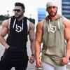 Felpe con cappuccio da uomo Tasca fitness per il tempo libero Canotte senza maniche Maglietta per bodybuilding Moda Stringer Gilet da allenamento maschile Abbigliamento sportivo