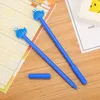 Pc Cute Velvet Silicone Gel Pen School Office Supply Stationery 0.5mm Black Ink