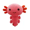 Axolotl Plush Toy Kawaii Animal Axolotl Plushies Figure Doll Toy Cartoon Axolotl Stuffed Doll Gifts For Kids Girls Pillow Toys LT0031