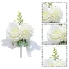 Dekorative Blumen Boutonniere Corsage Rose Floral Schulter Corsagen Mutter der Braut für Hochzeitszeremonie Jubiläum formelle Party