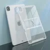 Air Cushion Airbag Clear TPU Cases PC Stand Anti-Drop Protective Cover f￶r Apple iPad 10 10.9 2022 10.2 Luft 2/3/4/5 2022 Pro 11inch 7 8 9 Mini 4 5 6