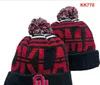 Cappellini da uomo Cappelli NCAA Tutte le 32 squadre LSU Berretti con pon pon lavorati a maglia A righe Linea laterale Lana Caldo USA College Sport Berretto lavorato a maglia Berretto da hockey Per Per donna