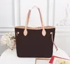 Hot Women Handbag Brown Flower Tote Bags Shopping Bag Shoulder Crossbody Purse Fashion Genuine Leather Large Capacity Classic Letter Clutch Purses