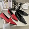 Chaussures habillées 2023 printemps femmes mode talons bas bout pointu pompes sans lacet décontracté mocassins Style britannique Oxford femme mocassin 230224