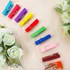 Wholesale Mini Spring Clips Clothespins Beautiful Design 35mm Colorful Wooden Craft Pegs For Hanging Clothes Paper Photo Message Cards