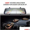 CAR DVR CAR DVRS 10IPS SN DVR Mirror Dash Camera Cam Dual Lens Fl HD Drive Recorder Stream Abseview Ankom Drop Delivery Mobiles Motorcyklar DH7AQ