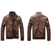 Herrenjacken Herren Lederjacken Herrenjacke Hochwertige klassische Motorrad-Fahrrad-Cowboyjacken Männlich Plus Dicke Mäntel S2XL 230224