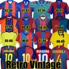 Barca retro koszulki piłkarskie 05 06 07 08 09 10 11 12 13 14 15 16 17 18 19 91 92 95 96 97 98 99 Ronaldinho Stoichkov Xavi 100th Classic Vintage Football Shirt