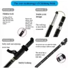 Trekking Poles 10 Styles Aluminium Portable Outdoor Foldbara Walking Sticks Camping Vandring Tool Telescopic Stick Folding Treking Poles J230224