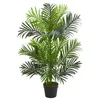 Decorative Flowers 1.2m Loose Tail SunflowerFactory Direct Waterproof Real Touch Green Simulation Palm Tree Artificial Plants