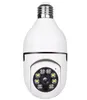 A6 Light Bulb Camera Wireless 1080p 360 درجة بانورامية ذكية HD WiFi Cam Night Amurity Security IP Surveillance CCTV LED Holder Camera مع صندوق البيع بالتجزئة