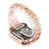 Luxe dames diamantriem voor Apple Watch Ultra 49mm band 41 mm 45 mm Fashion Gift Iwatch Band 8 7 6 5 4 SE 3 40 mm 38 mm 42 mm 44 mm roestvrijstalen armband