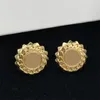 Sunflower Women Brass Charm Link Link Lines Special Circle Design Accore Moleds Luxury Business Jewelry