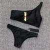 Bikini per donna Costume da bagno con lettere Moda estiva Costumi da bagno Lady Costumi da bagno senza schienale