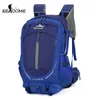 Buitenzakken 65L Mountaineering Bag Lichtgewicht Vouwend waterdichte Nylon Backpack Sport Travel Camping Hiking X679D