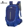 Outdoor-Taschen 65L Bergsteigen Tasche Leichte Falten Wasserdichte Nylon Rucksack Sport Reisen Camping Wandern X679D