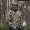 メンズジャケット冬のミリタリーフリースジャケットメンソフトシェル戦術的な防水迷彩カモフラージュコートエアソフト衣類マルチカムウィンドブレーカー230224
