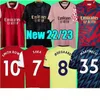 22 23 maillots de football SMITH ROWE SAKA Fans MARTINELLI TIERNEY 2022 2023 ensembles de maillots de football ODEGAARD Nketiah G.JESUS FABIO VIEIRA ZINCHENKO SALIBA Hommes femmes Kit enfants 66