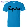 wangcai01 Hommes T-shirts 2021 Femmes Hommes Mode Rapha Motif Imprimer Court Seve Droite T-shirt O-cou Court Seve Tshirt Coton Chemise 0224H23