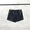 23ss verão europa praia shorts mulheres homens bordados reunidos logotipo nylon calças médias jogging calças curtas