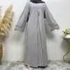エスニック服ドバイドバイトルコアバヤアラブイスラムイスラム教徒イスラム教徒の控えめなファッションマキシドレスアバヤ