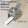 Lmitation Handwork Dumpling Wrapper Machine Automatiskt kommersiellt rostfritt stål Nudel Pressdeg Rolling Pasta Maker