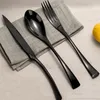 Наборы посуды 4PCS/SET Стейк -стейк из нержавеющей стали.