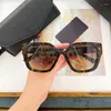 Güneş gözlüğü 2023 Moda Kare Kadın Tasarımcısı Klasik VintageSteampunk spr24xEyewear UV400