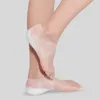 Chaussettes invisibles pour femmes, 1 paire, semelles intérieures invisibles pour augmenter la hauteur, coussinet de talon élastique en Silicone, Protection des pieds, coussin caché pour hommes