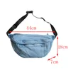 Sacs de taille unisexe bandoulière épaule filles Denim pour femmes grande capacité messager Bolsos Para Mujer Hip Hop ceinture 230224270j