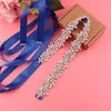 Chain Waist Belt's S Handmade Wedding Dresses Marriage Bridal Ribbion Bride Sash Party 230224 ash