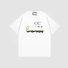 メンズTシャツファッションメンズTシャツ2023 GGITY NEW COTTON SOFT ANTI WRINKLE RETRO DOCORATIVE PRINTER LETTERSカジュアル学生愛好家半袖016-014