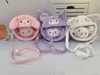 Sanrio Melody Crossbody bag plush toys children's cartoon one shoulder mobile phone change satchel bag